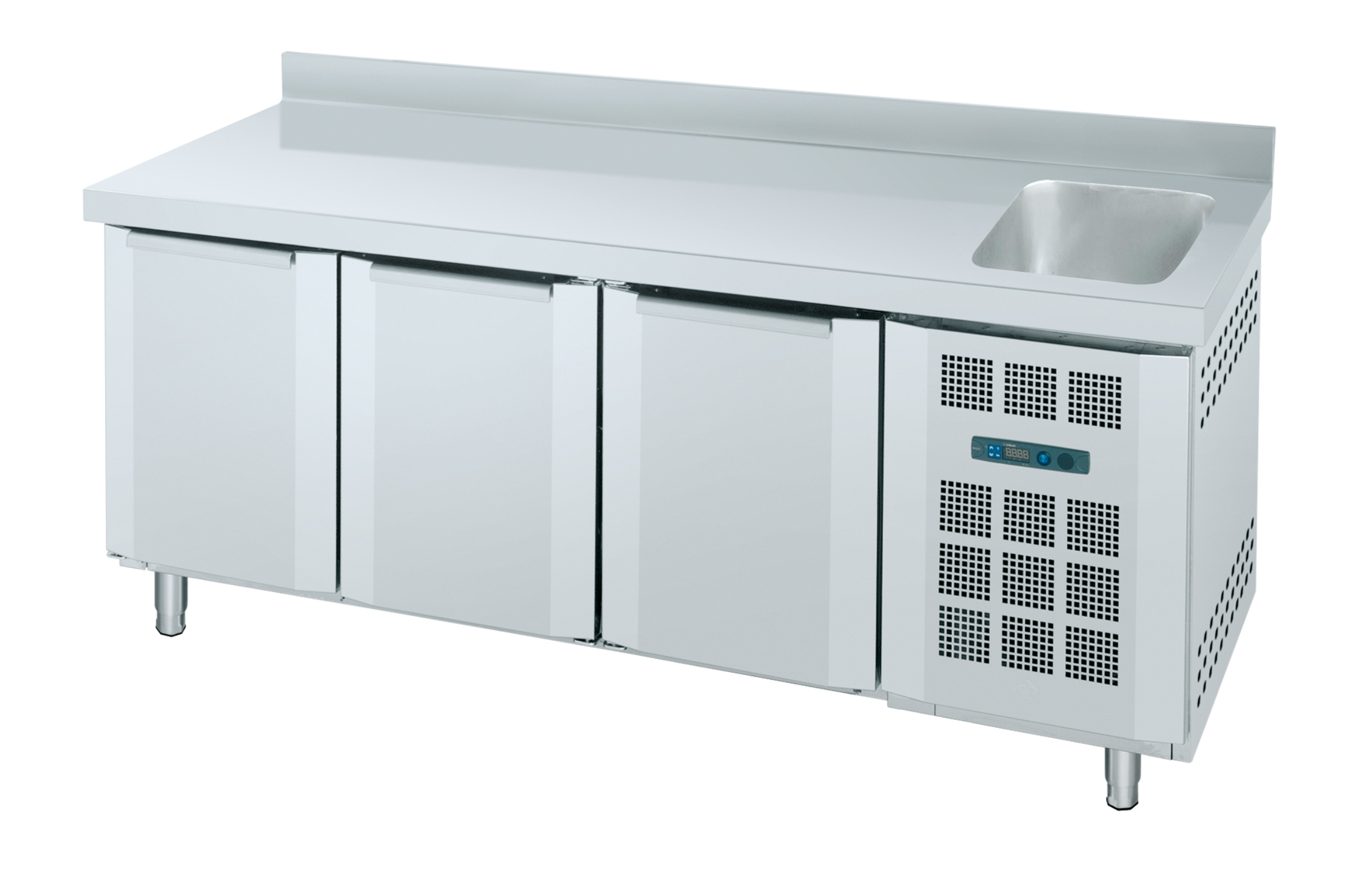 MESA FRIA CON FREGADERO MOD. MFL206